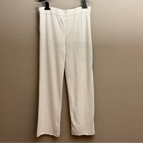 Barefoot Dreams Stone Cozy Chic Lite Patch pocket Pants Sz M Cabincore Winter - Picture 3 of 6